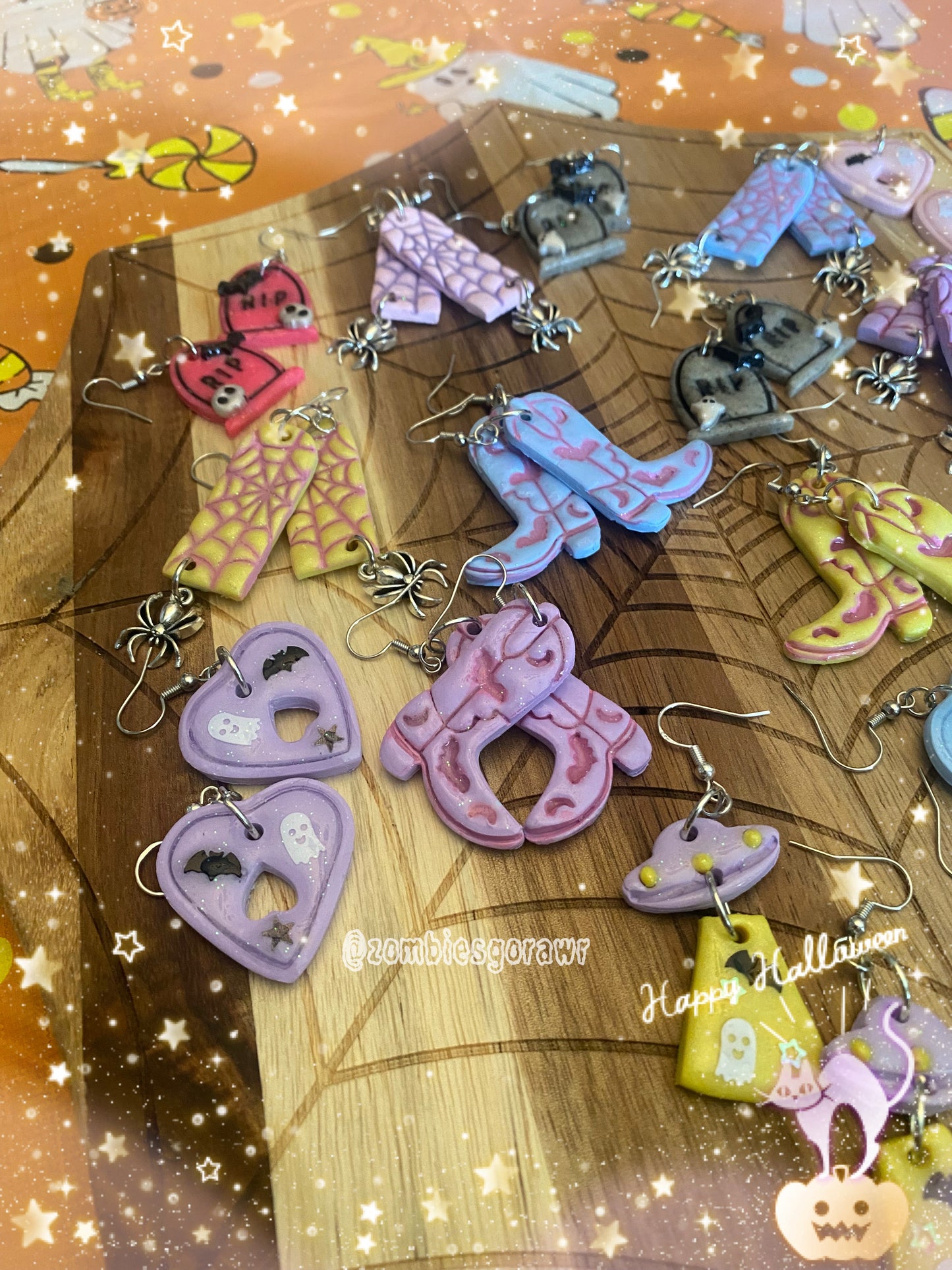 Halloween Earrings II