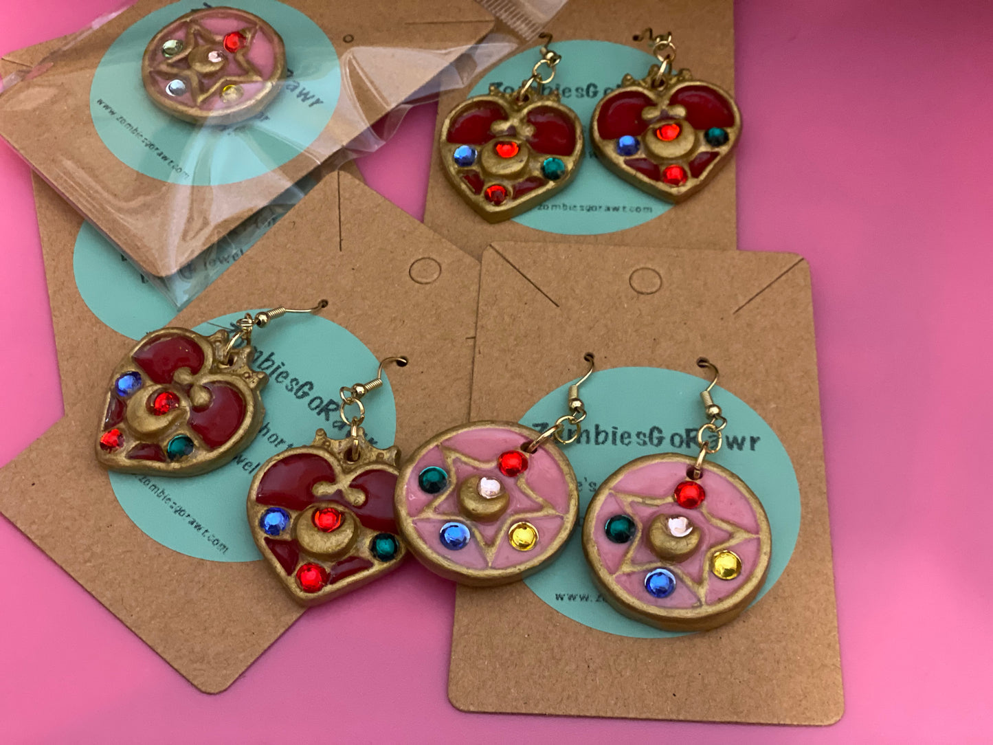 Magical Girl Locket Earrings