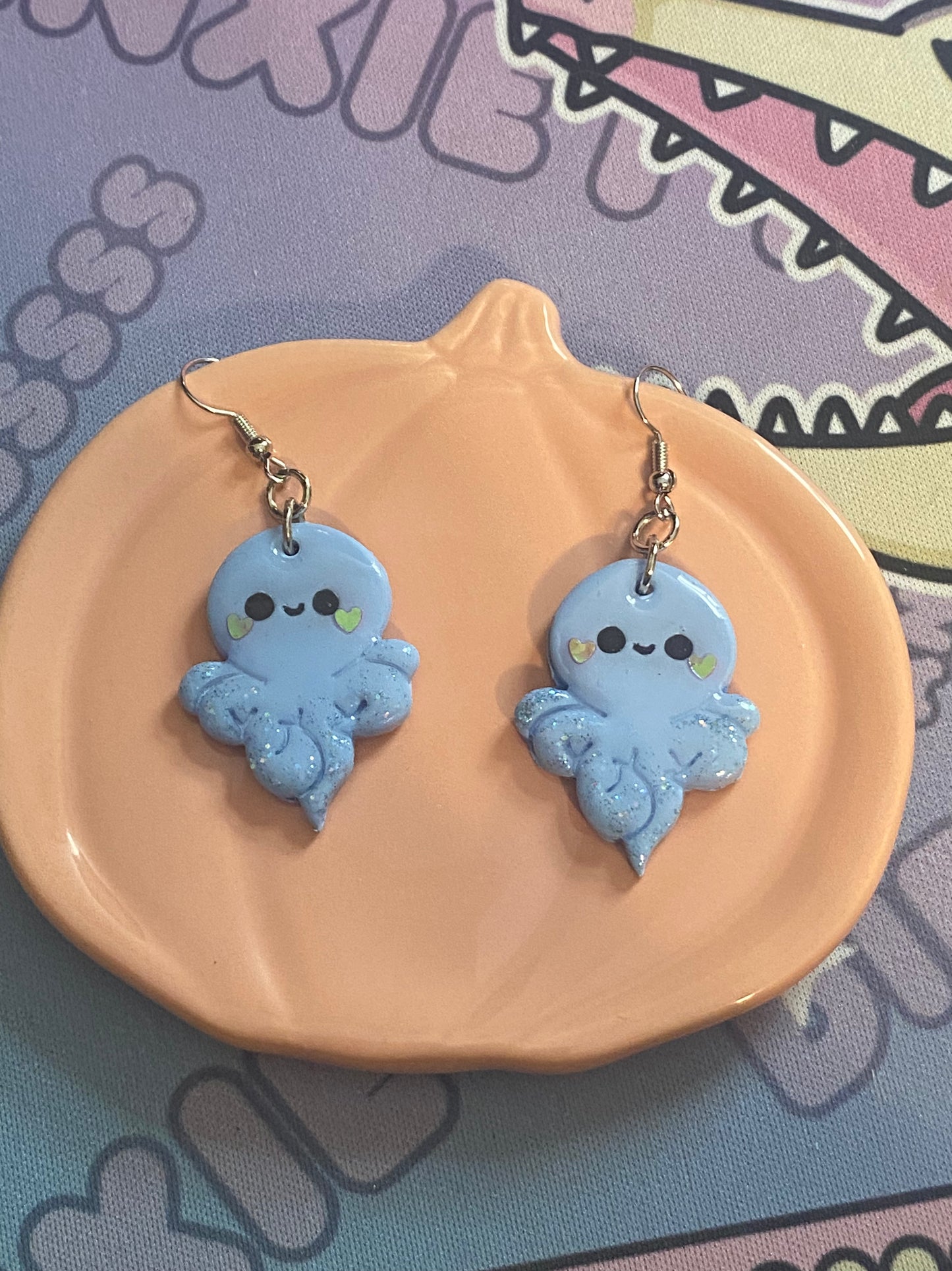 Kawaii Octopus Earrings