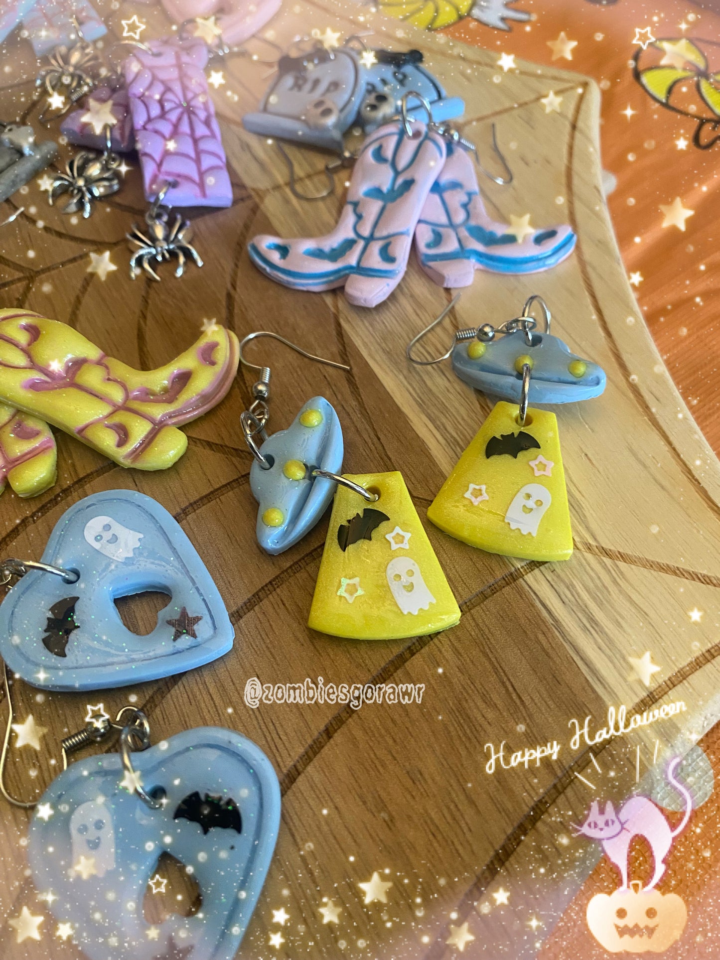 Halloween Earrings II