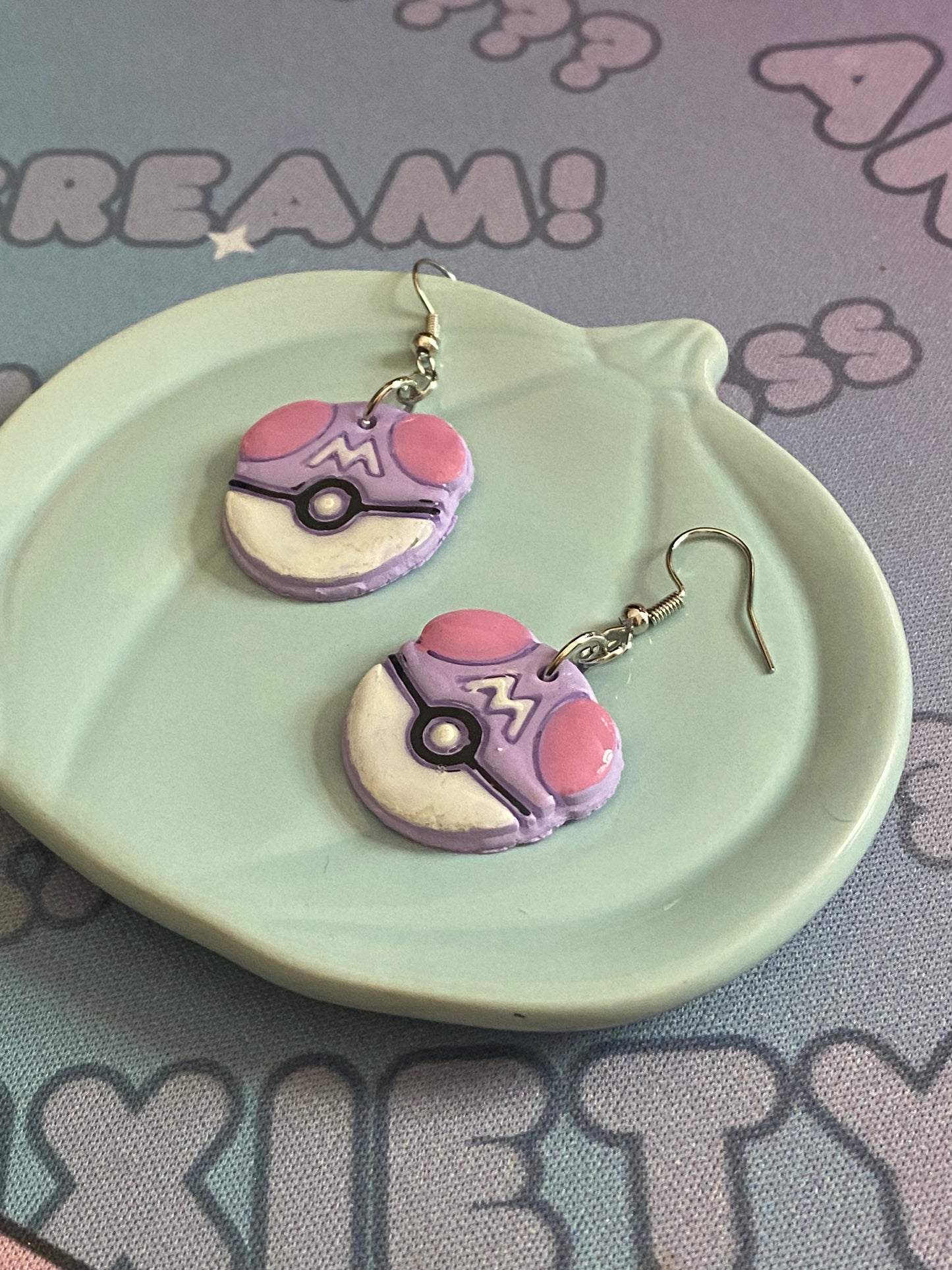 Catch Em All Ball M Earrings