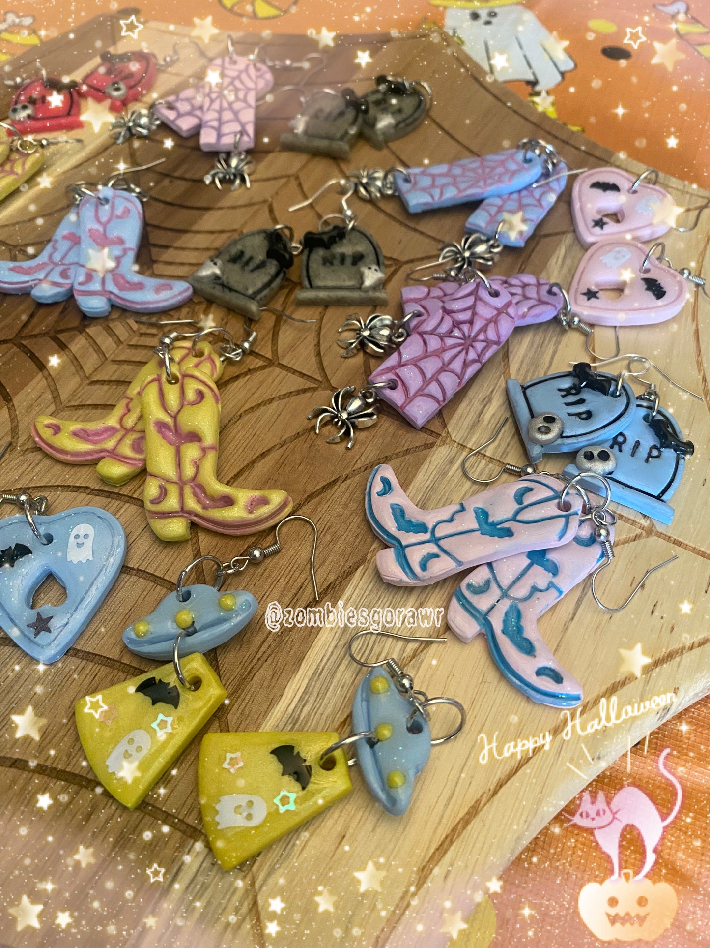Halloween Earrings II