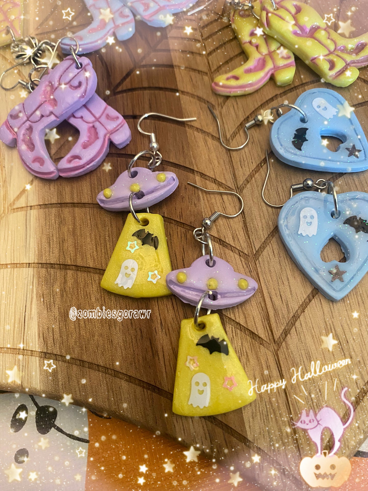 Halloween Earrings II