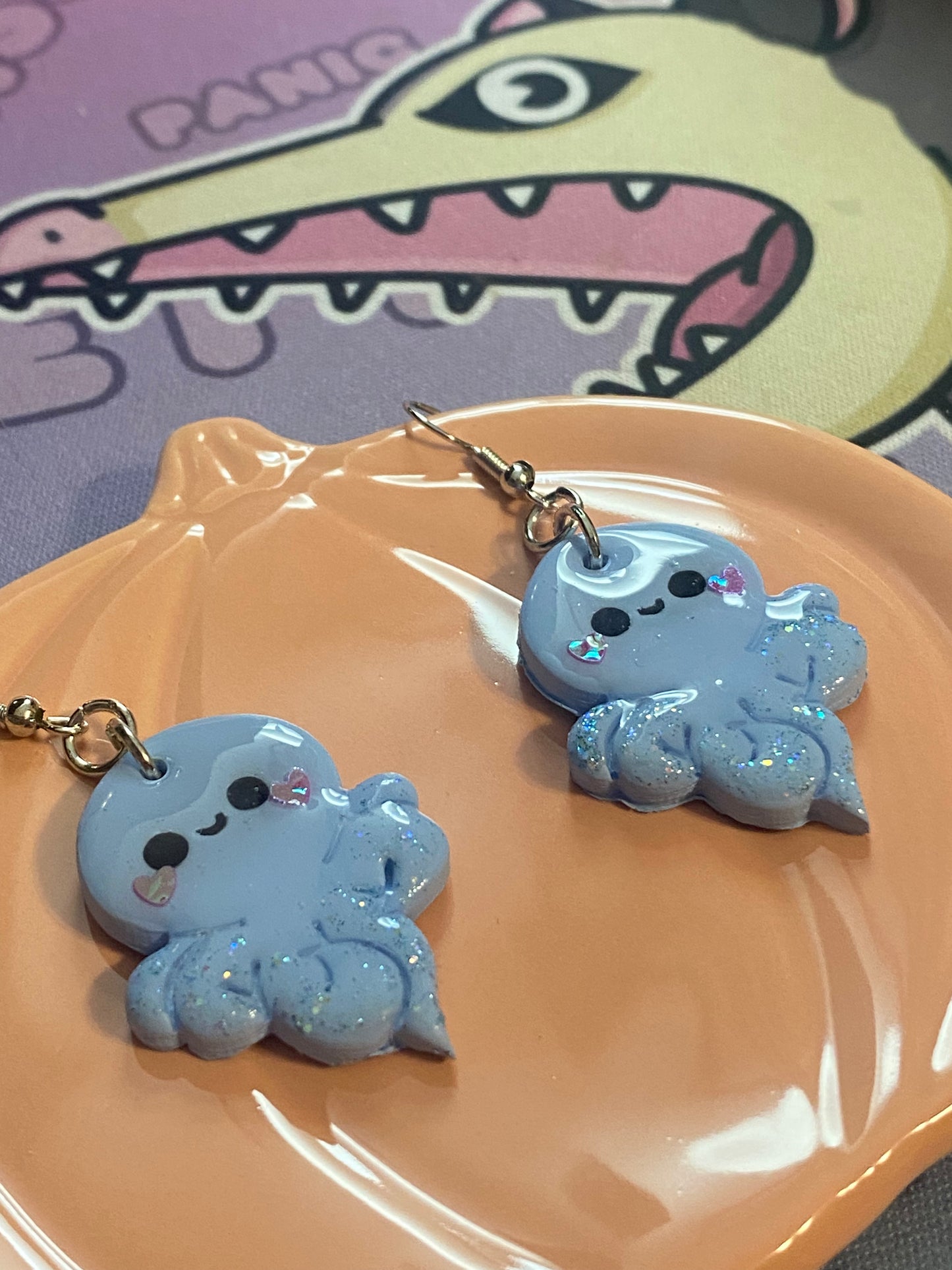 Kawaii Octopus Earrings