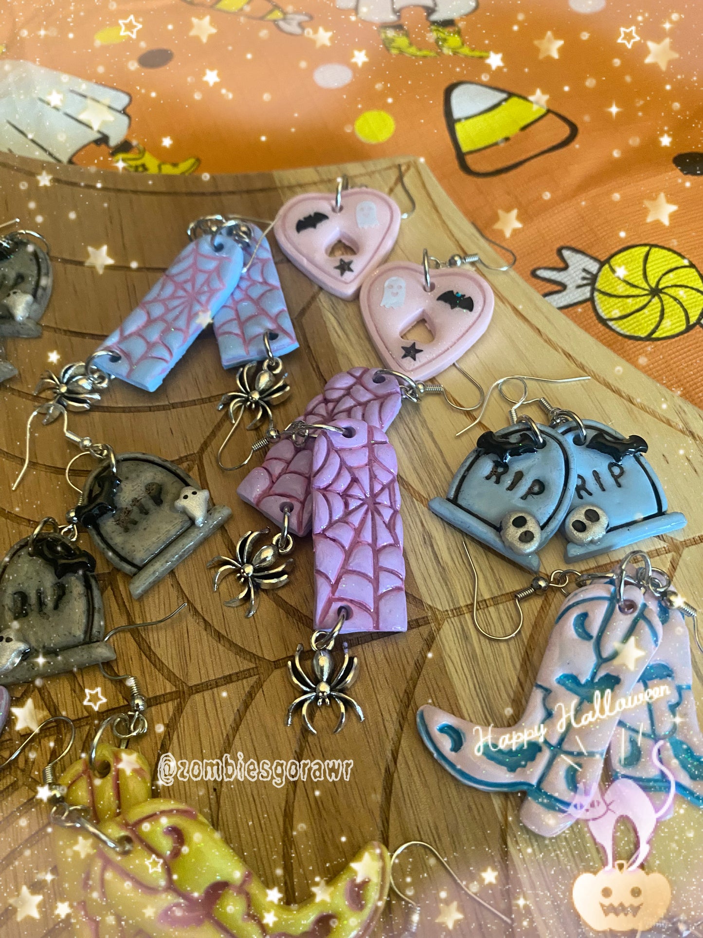 Halloween Earrings II
