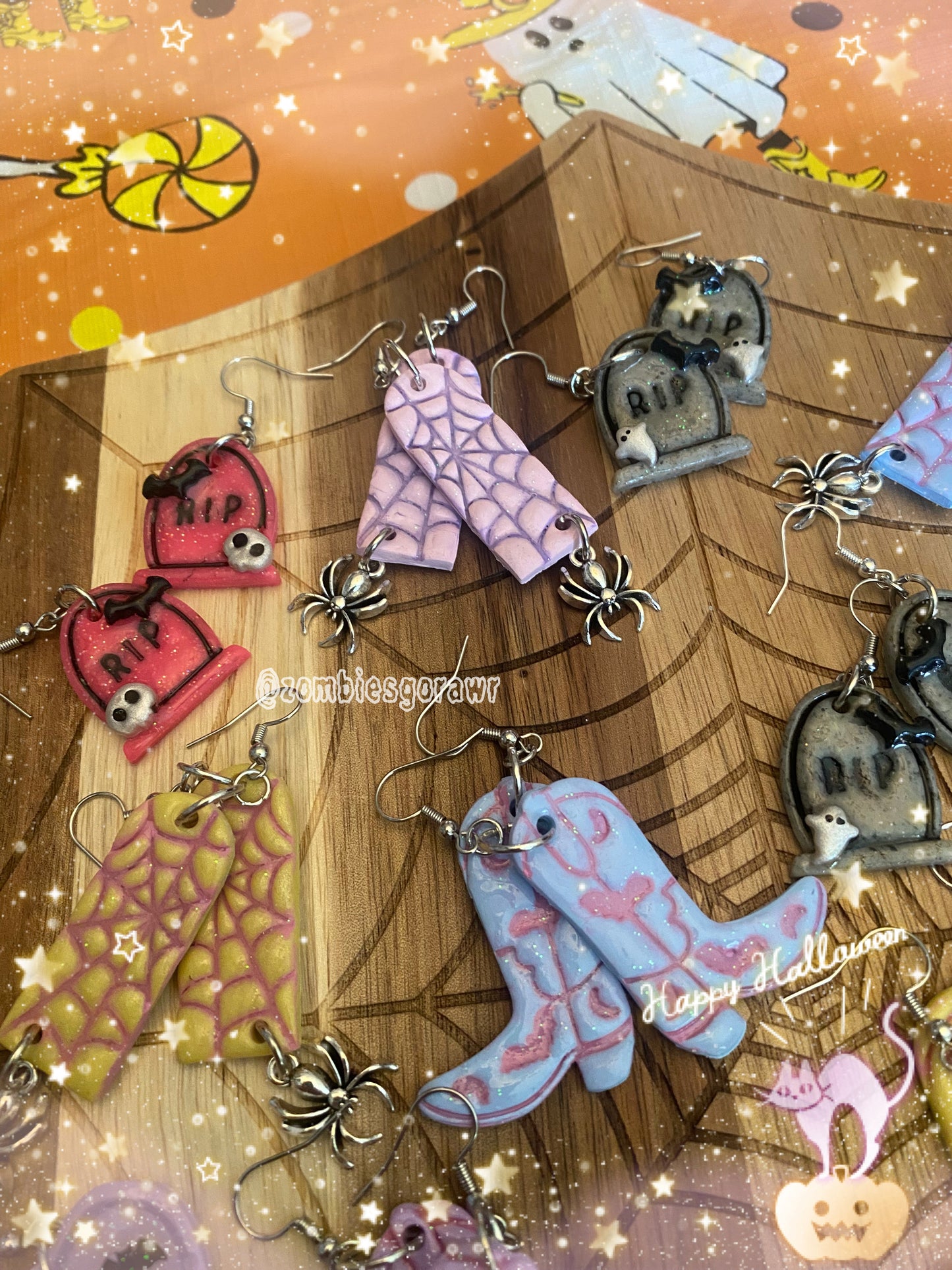 Halloween Earrings II