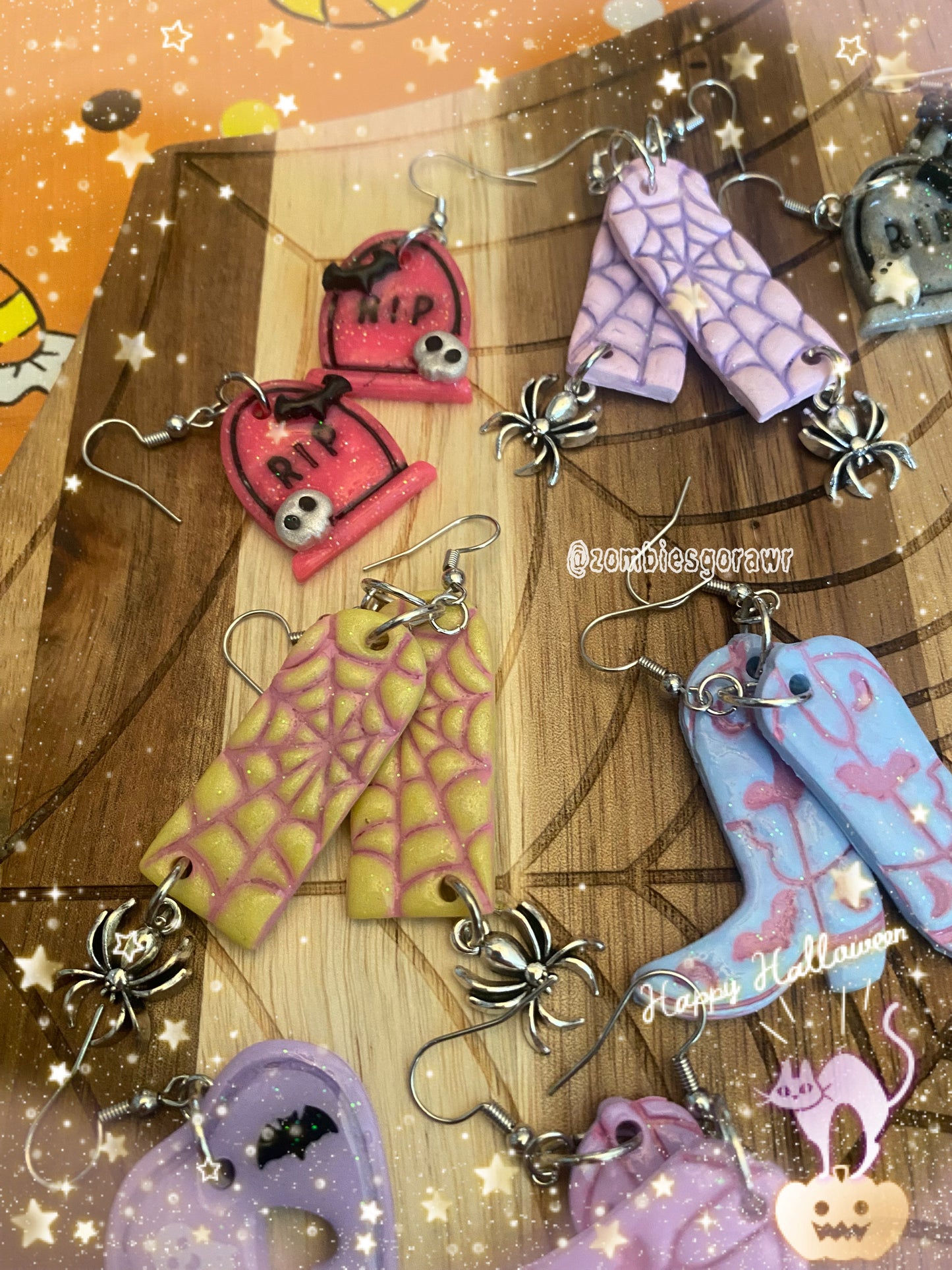 Halloween Earrings II