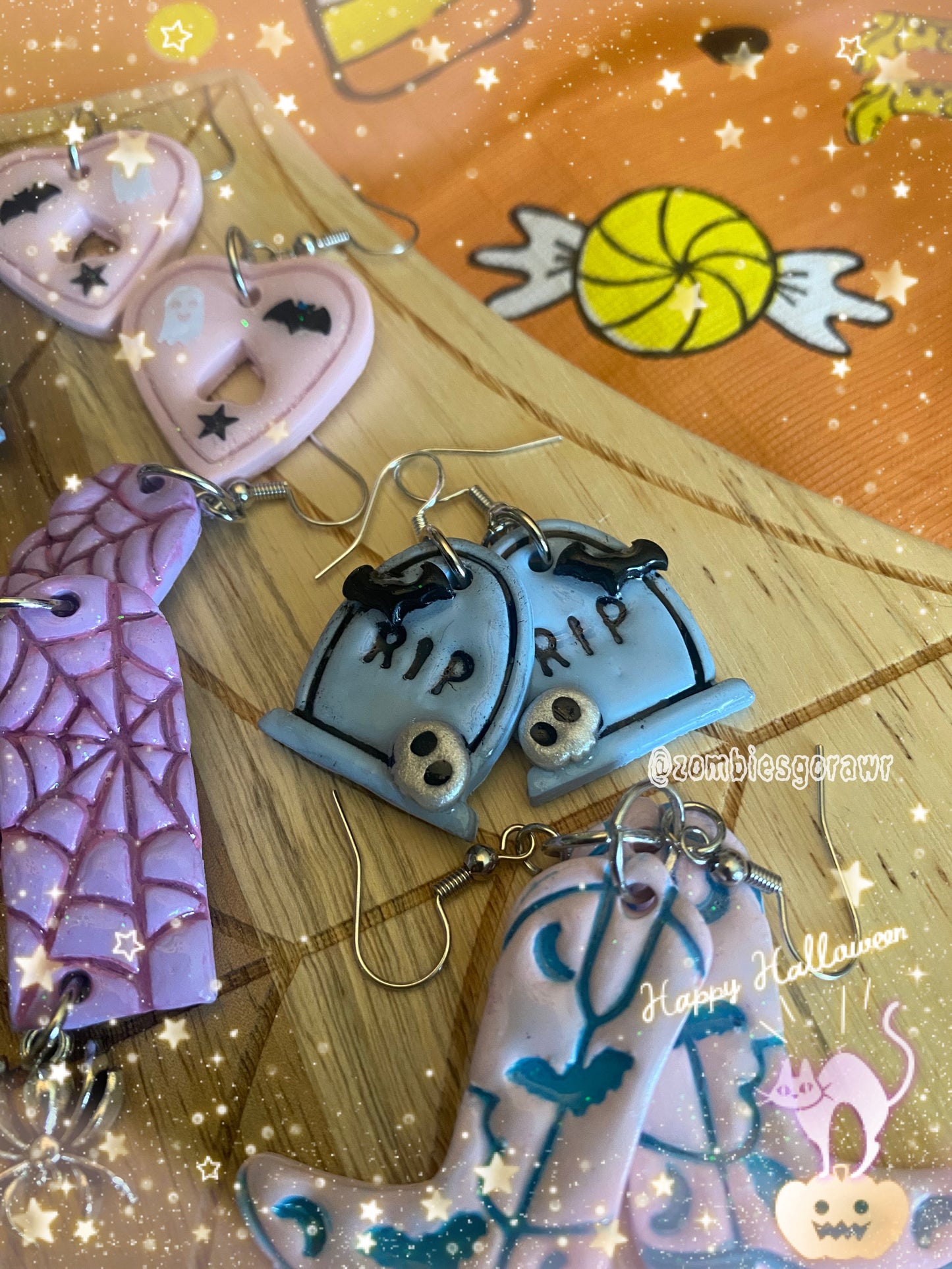 Halloween Earrings II