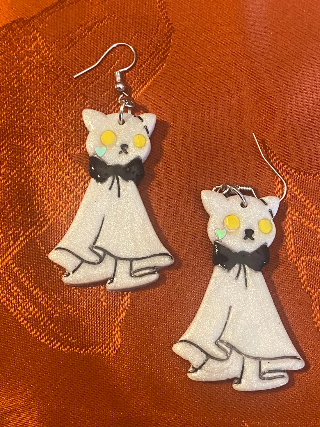Halloween Polymer Clay Statement Earrings