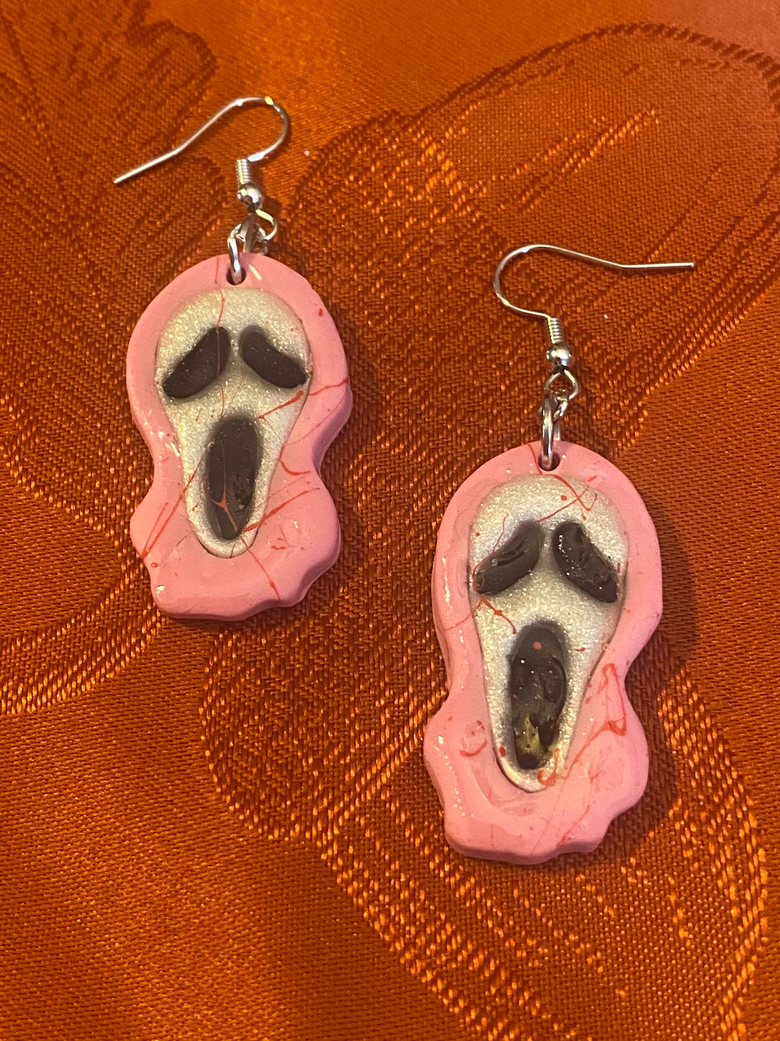 Halloween Polymer Clay Statement Earrings