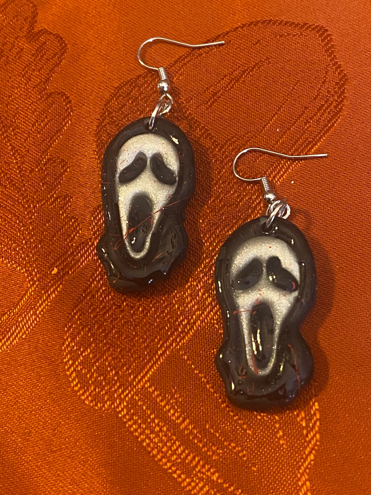 Halloween Polymer Clay Statement Earrings