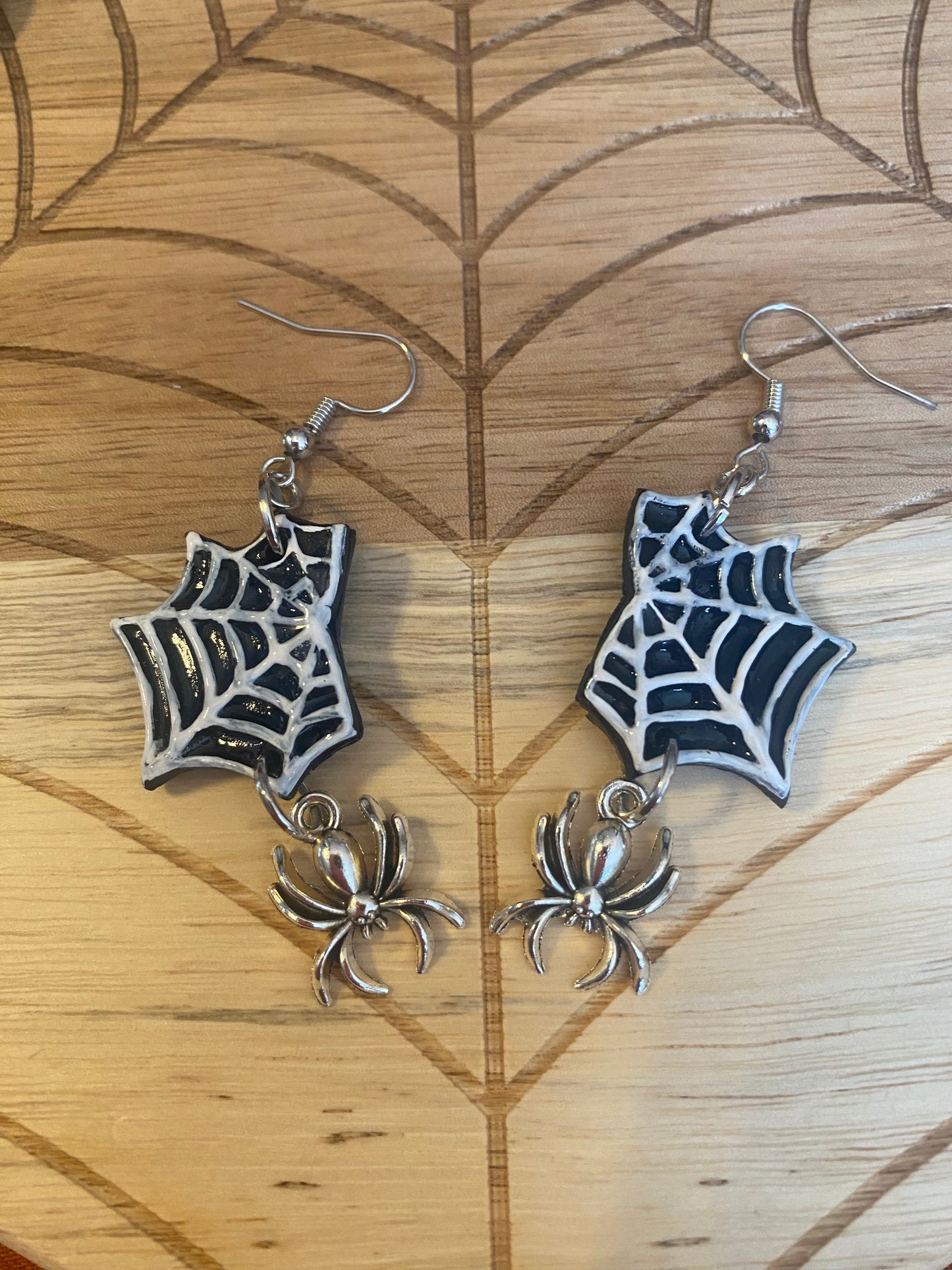 Halloween Polymer Clay Statement Earrings