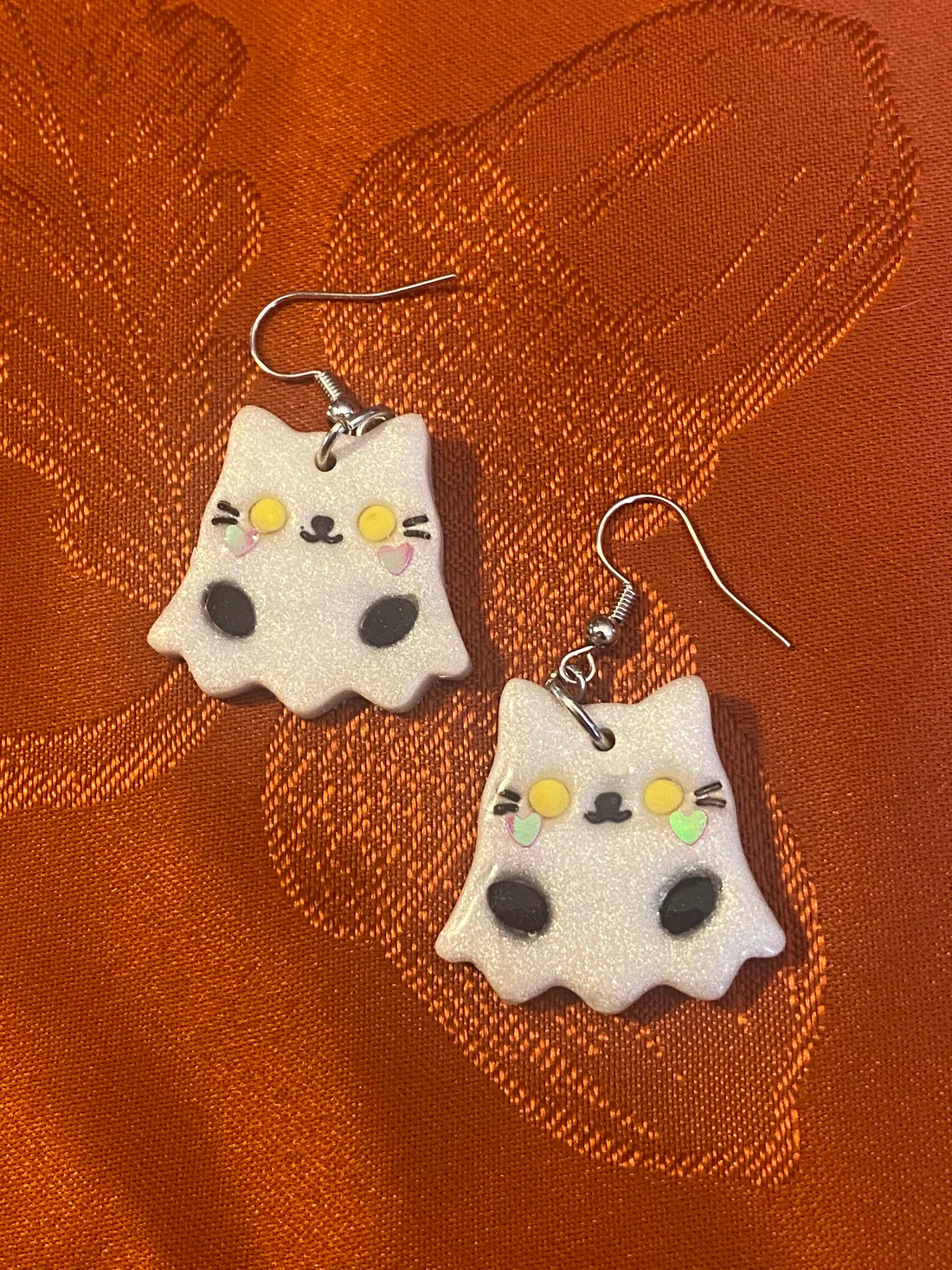 Halloween Polymer Clay Statement Earrings