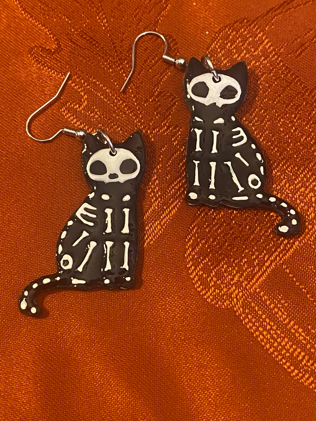 Halloween Polymer Clay Statement Earrings