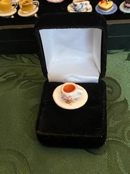 Fancy Tea Cup Ring