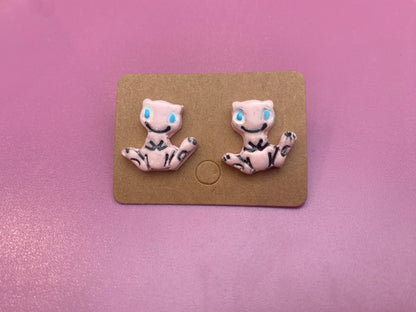 Pocket Fighter Polymer Clay Studs