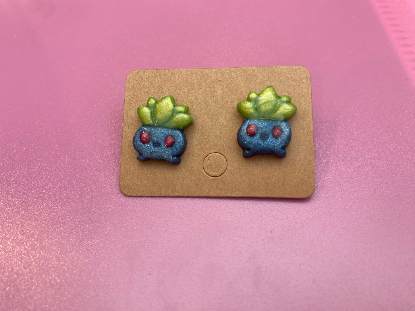 Pocket Fighter Polymer Clay Studs