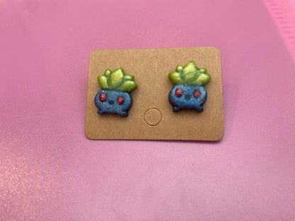 Pocket Fighter Polymer Clay Studs