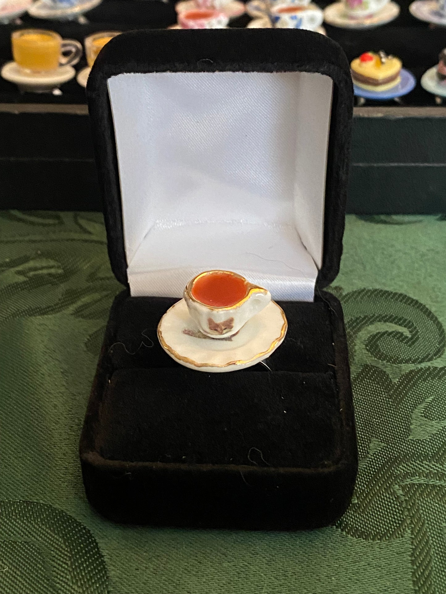 Fancy Tea Cup Ring