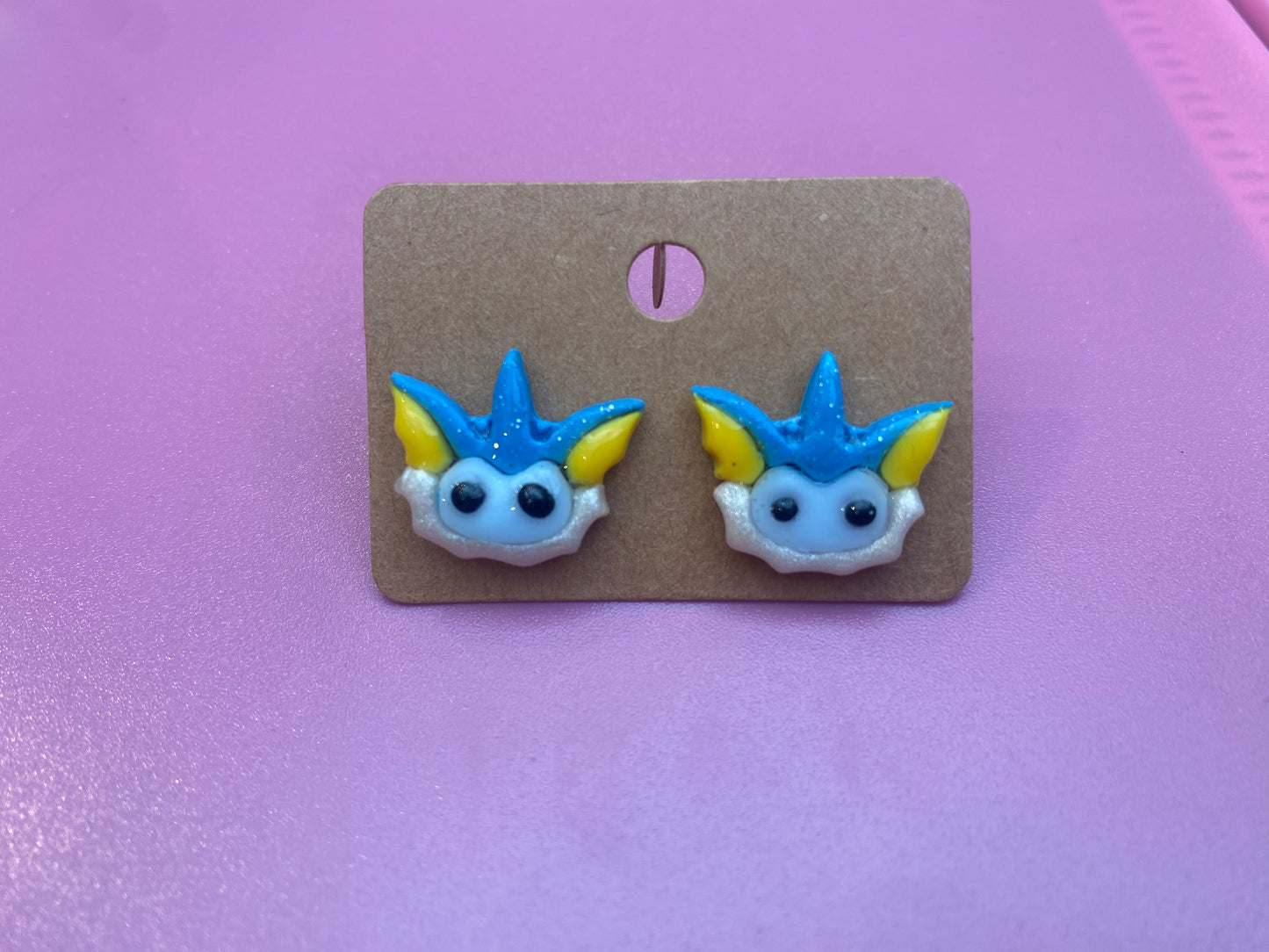 Pocket Fighter Polymer Clay Studs