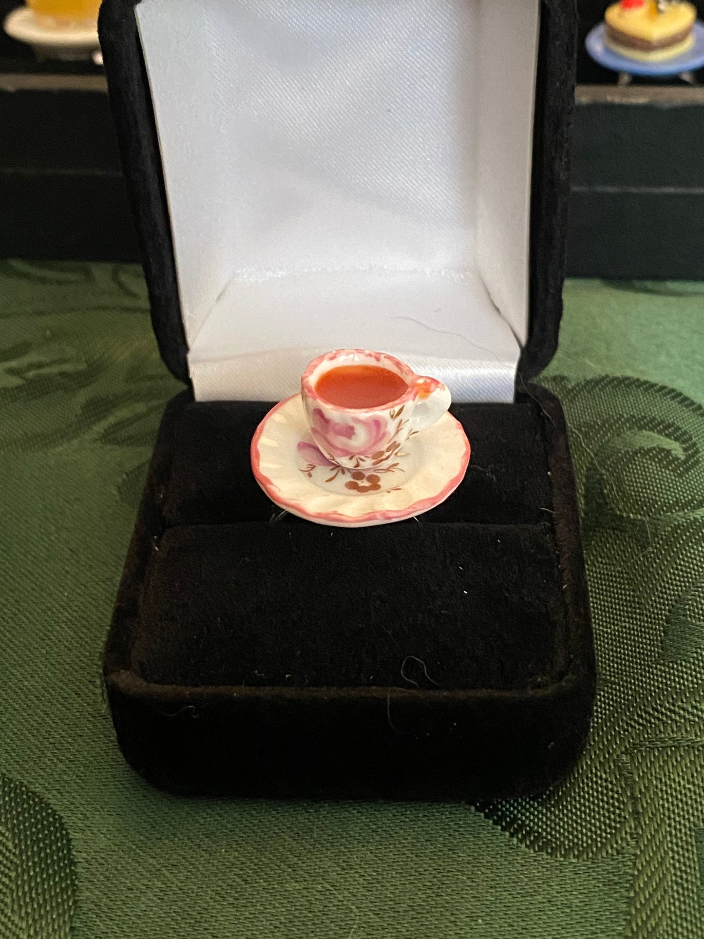 Fancy Tea Cup Ring