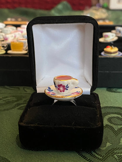 Fancy Tea Cup Ring