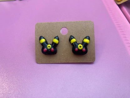 Pocket Fighter Polymer Clay Studs