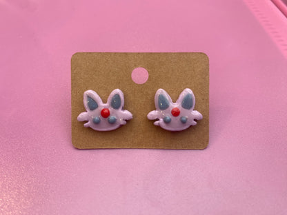 Pocket Fighter Polymer Clay Studs