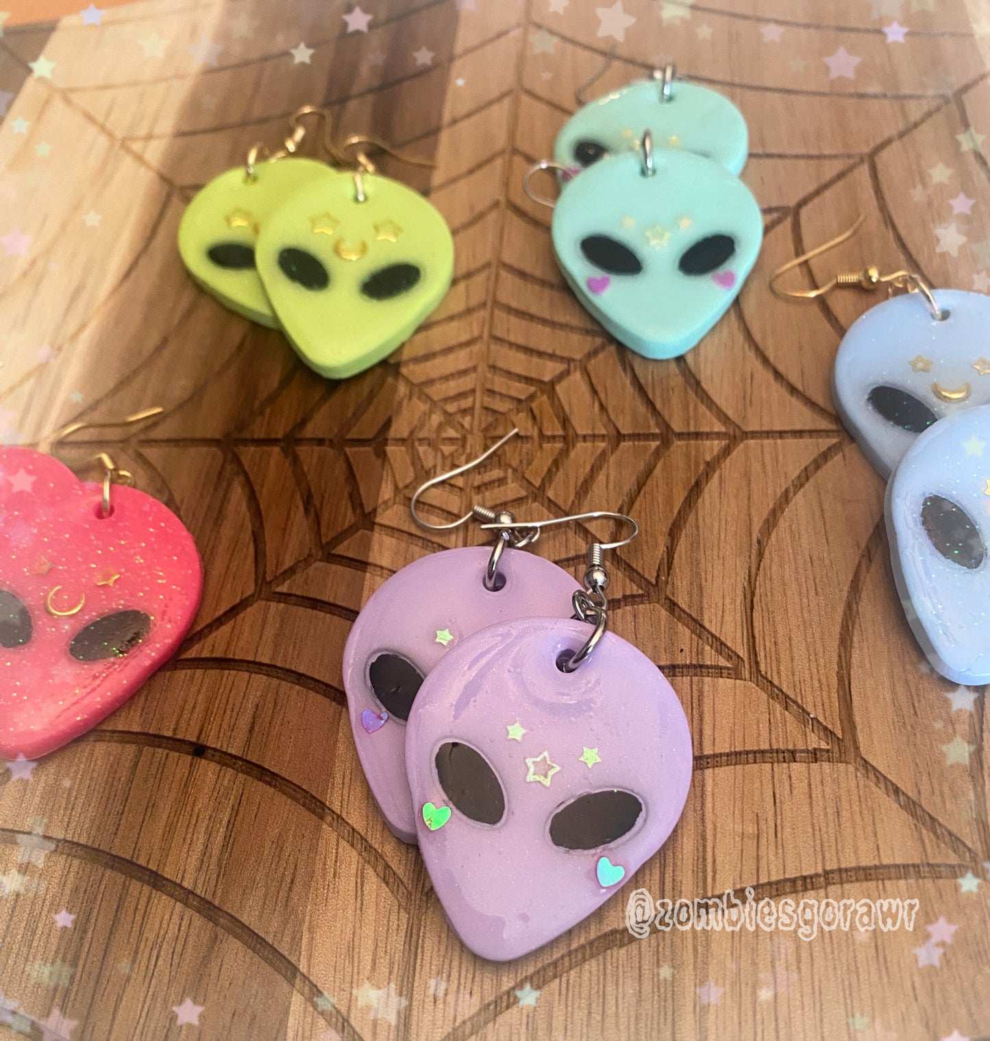 Out Of This World Earrings