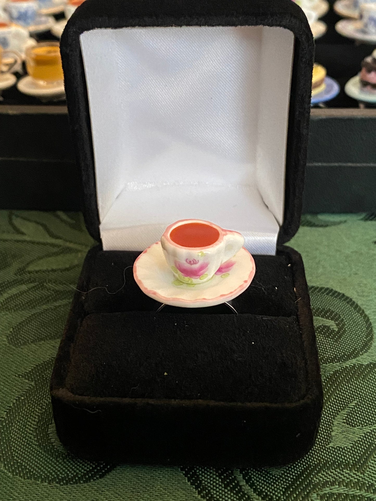 Fancy Tea Cup Ring