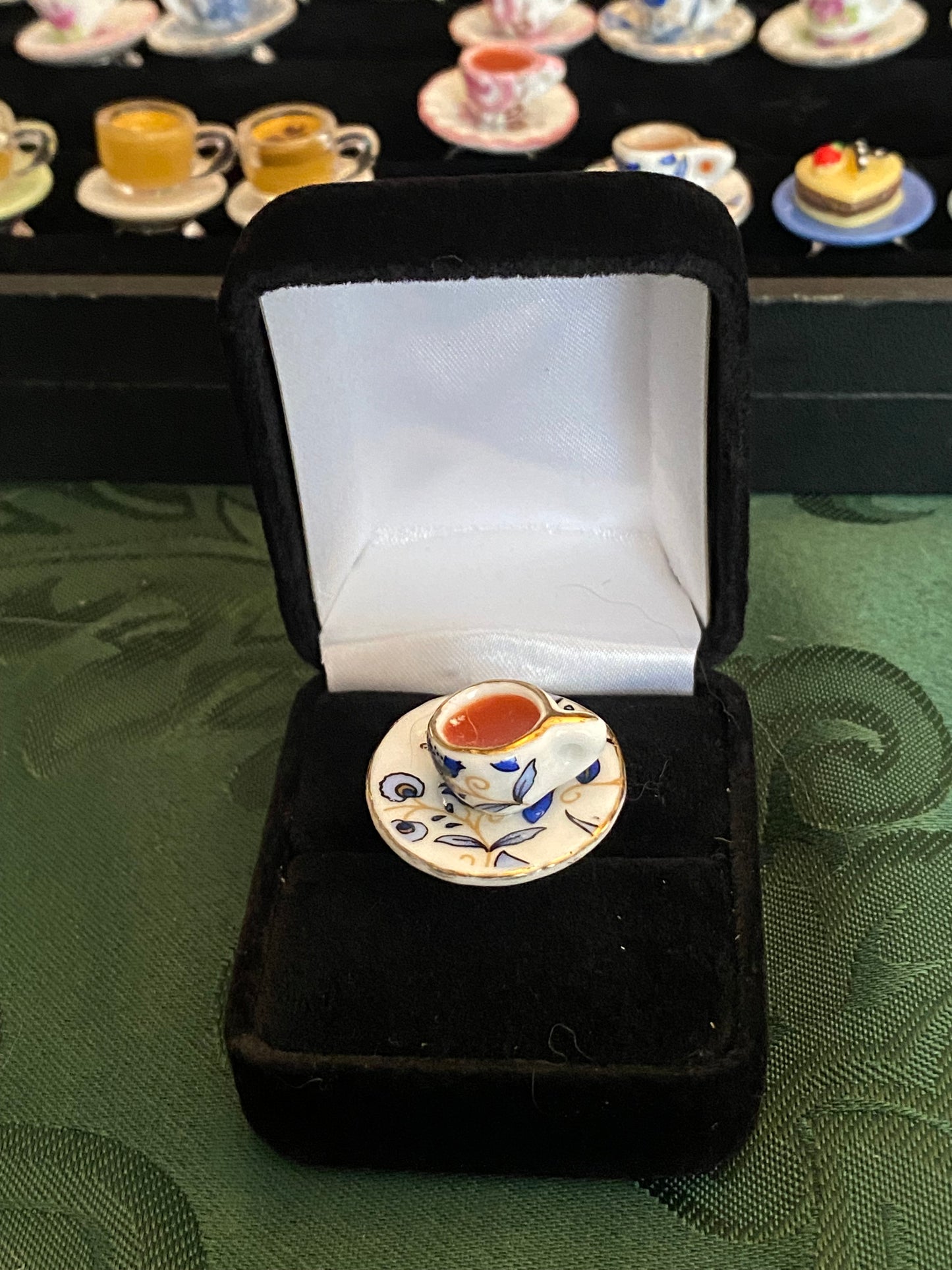 Fancy Tea Cup Ring