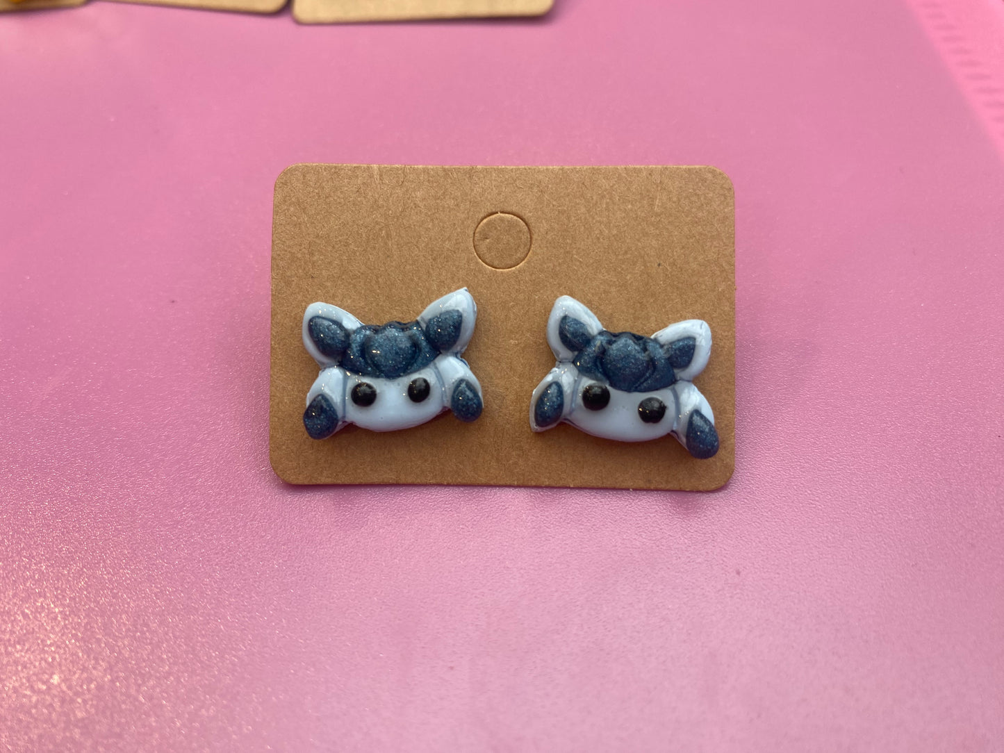 Pocket Fighter Polymer Clay Studs