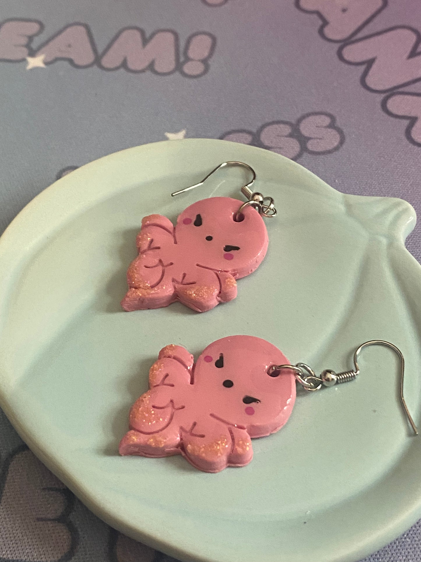 Kawaii Octopus Earrings