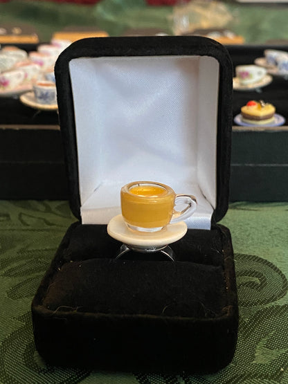 Fancy Tea Cup Ring