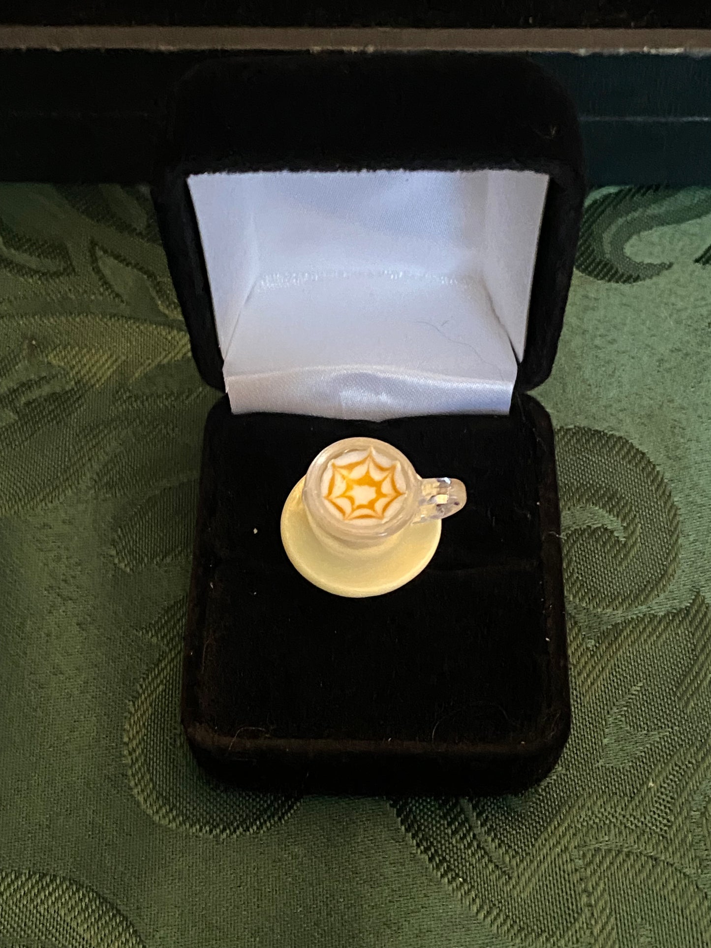 Fancy Tea Cup Ring