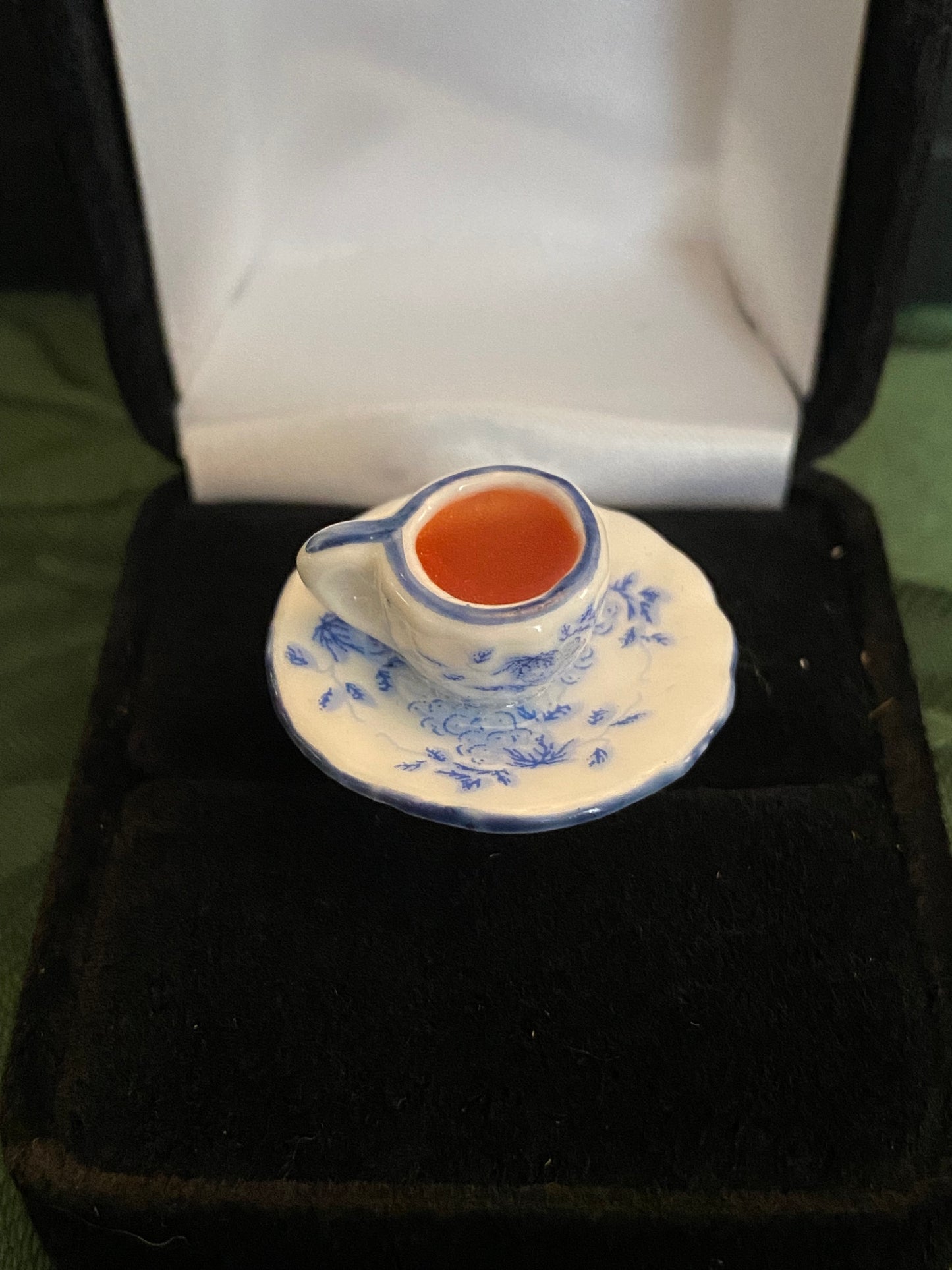 Fancy Tea Cup Ring