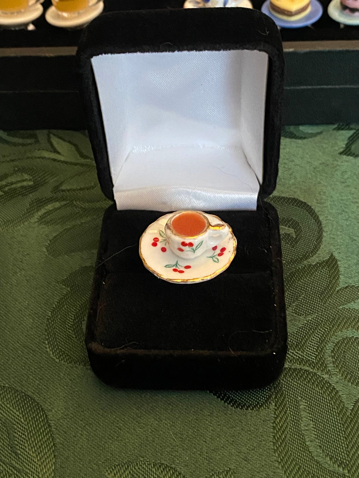 Fancy Tea Cup Ring