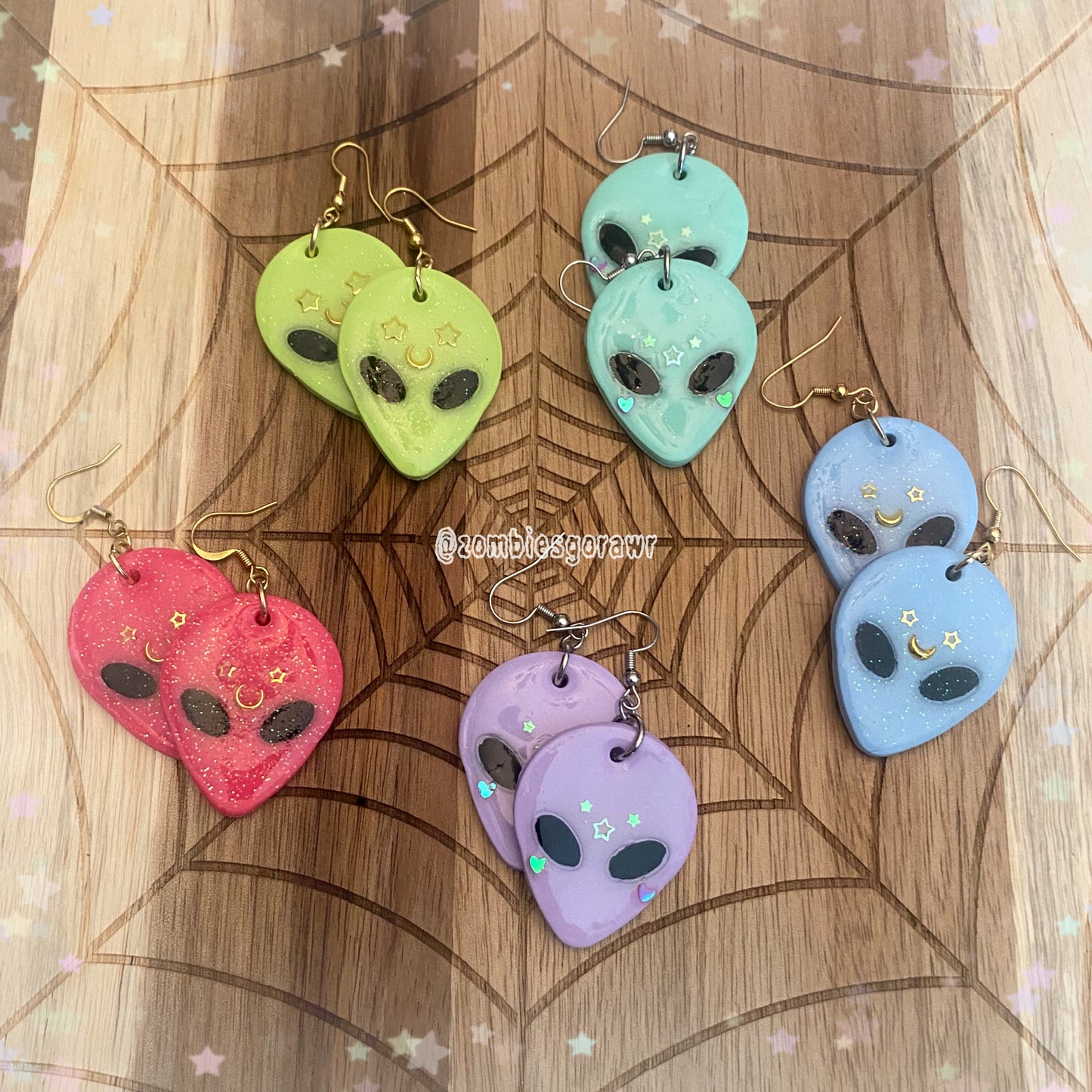 Out Of This World Earrings