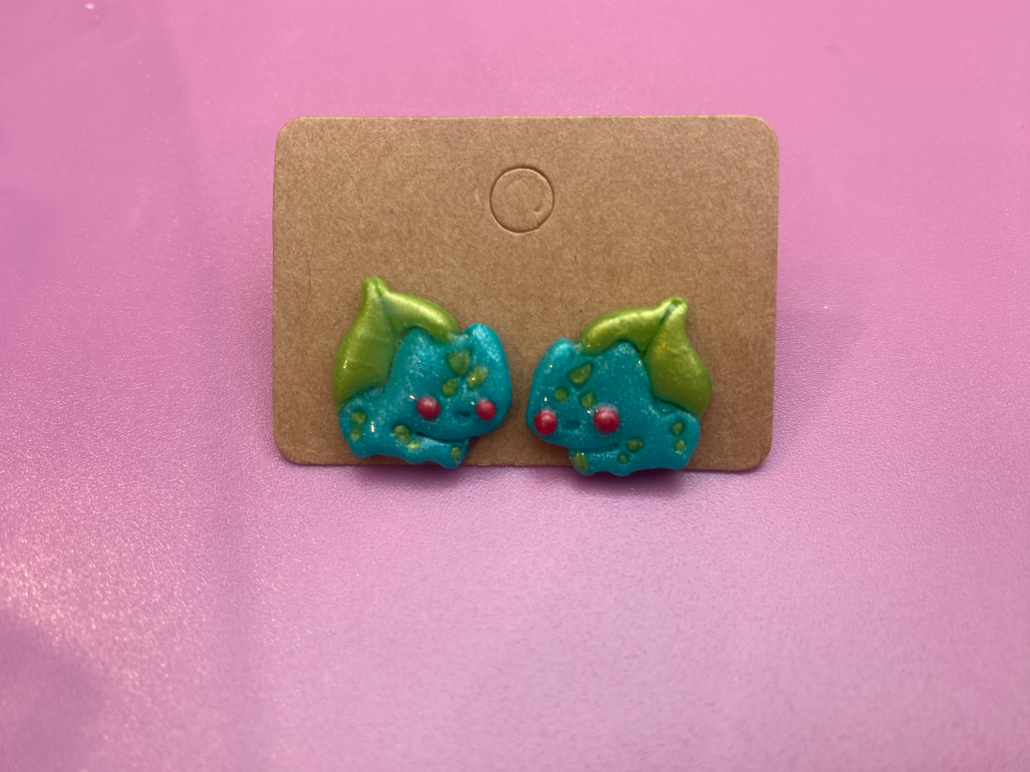 Pocket Fighter Polymer Clay Studs