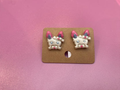 Pocket Fighter Polymer Clay Studs