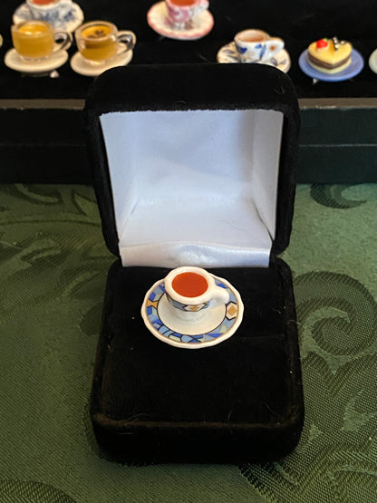 Fancy Tea Cup Ring