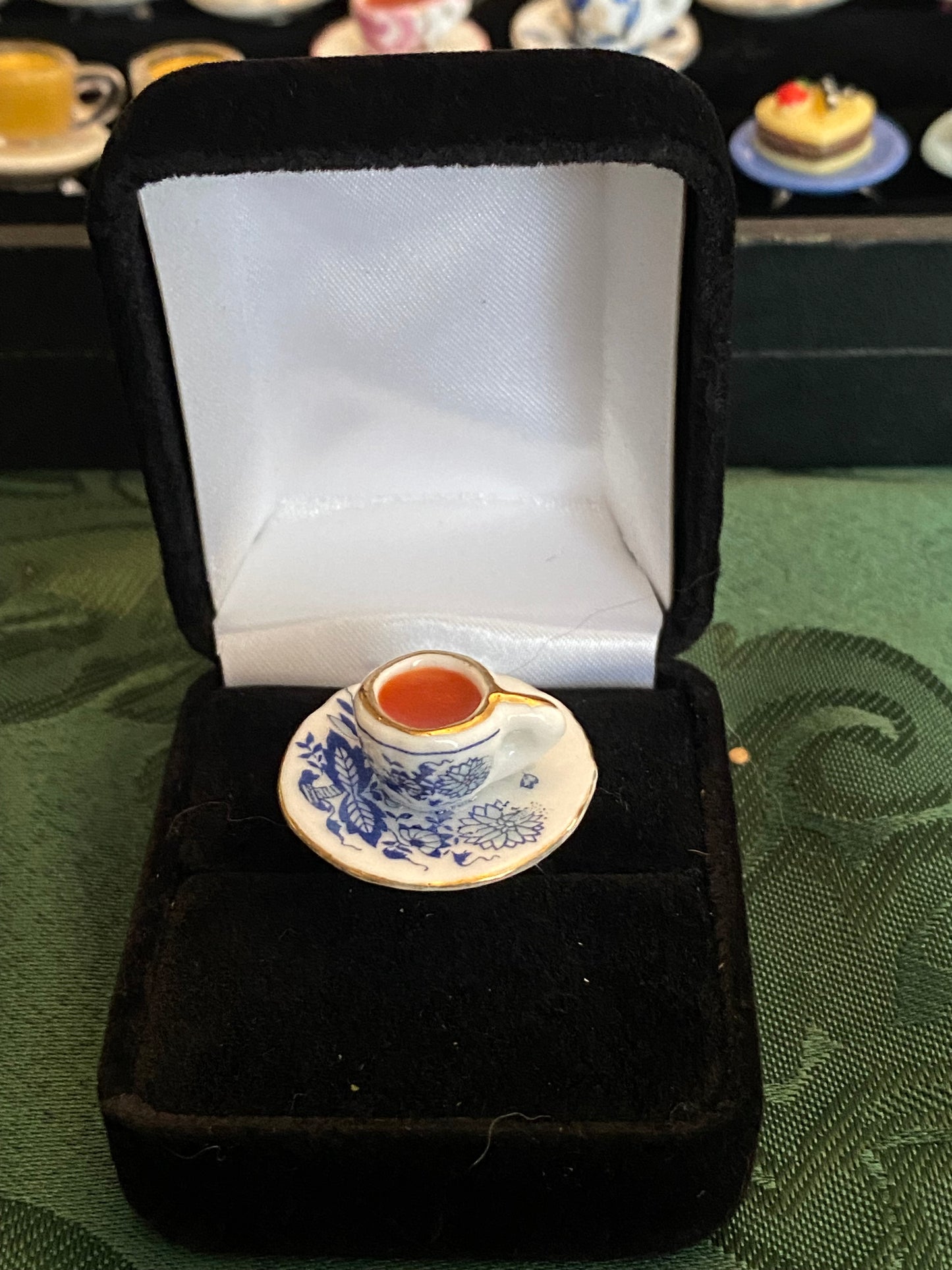 Fancy Tea Cup Ring