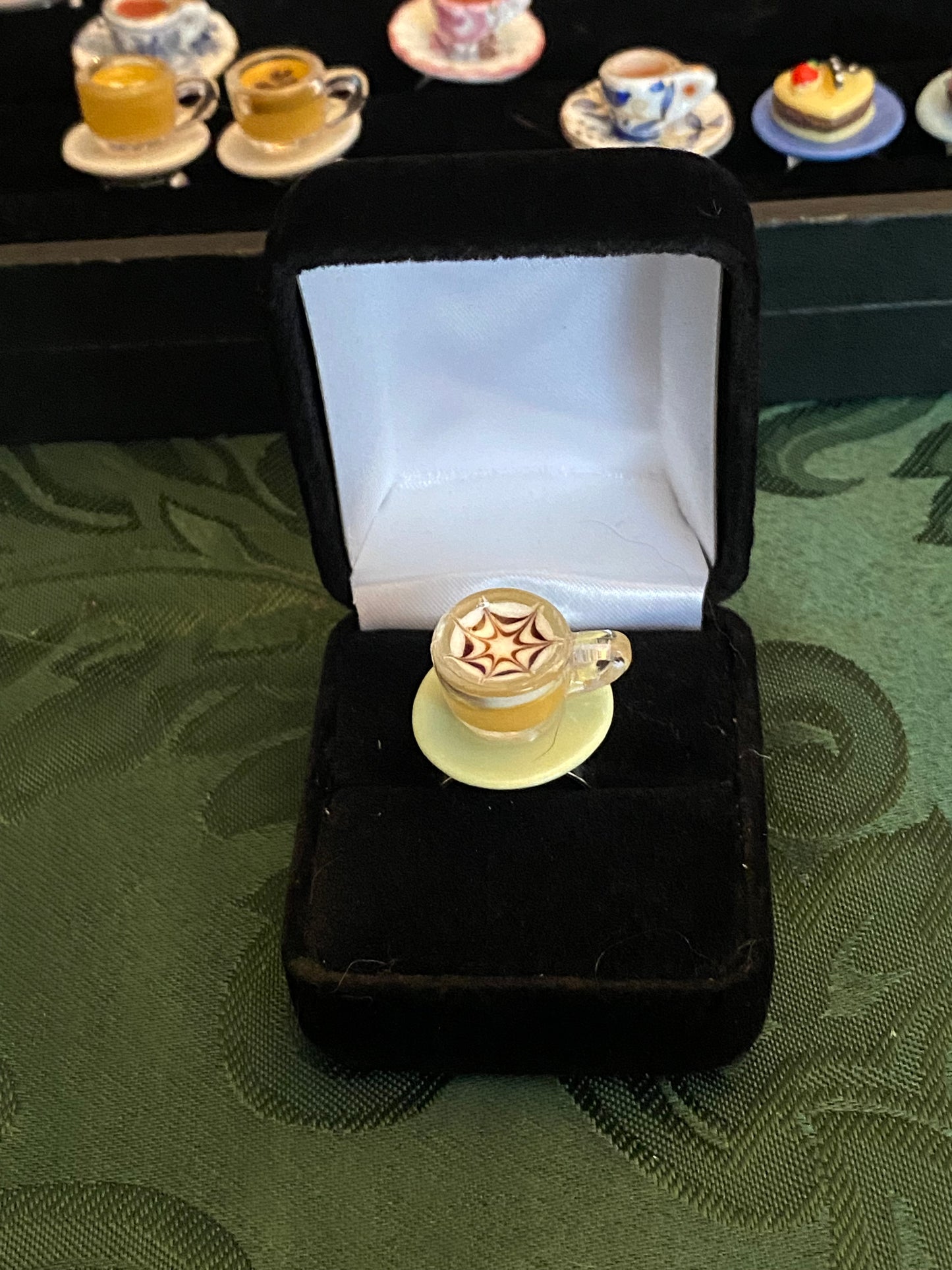 Fancy Tea Cup Ring