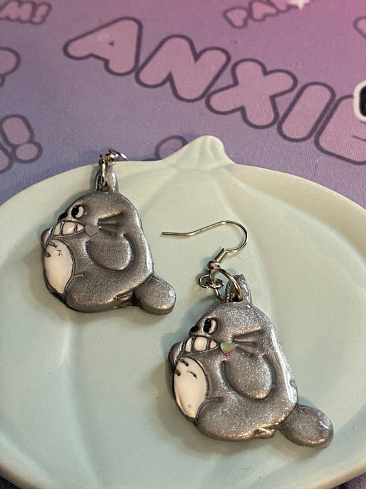 Forest Spirit Polymer Clay Earrings