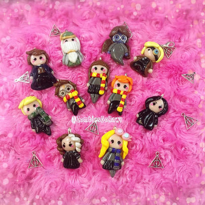 Wizards or Witch Polymer Clay Charm