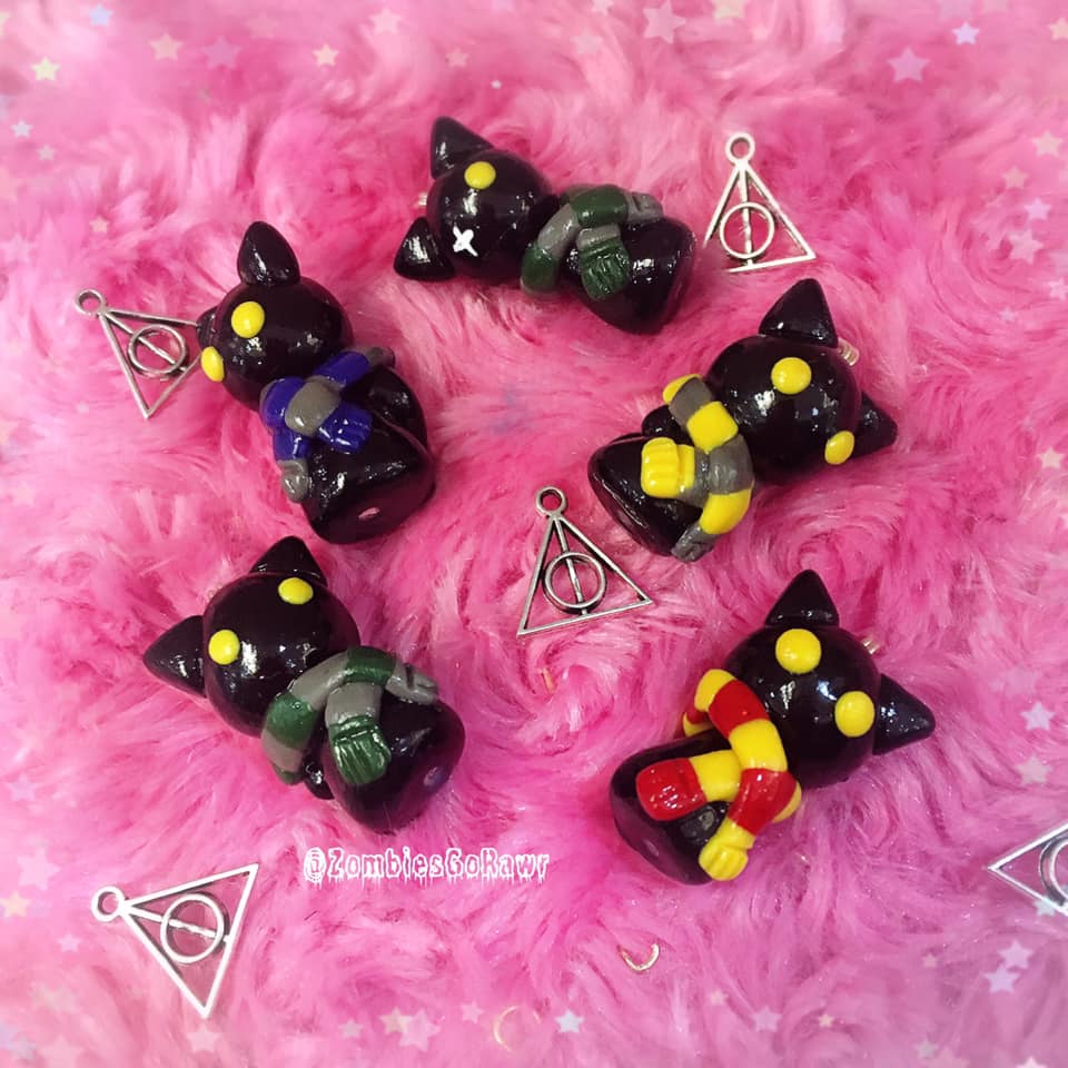 Wizards or Witch Polymer Clay Charm