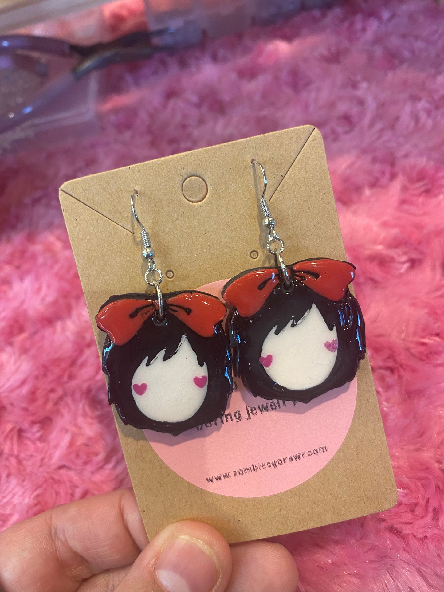 City Witch Polymer Clay Earrings