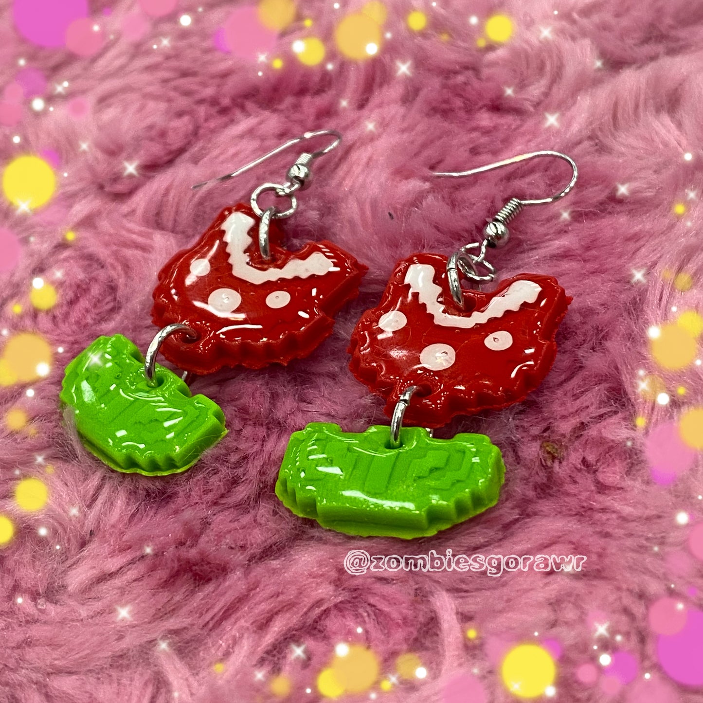 Hungry Plant Earrings