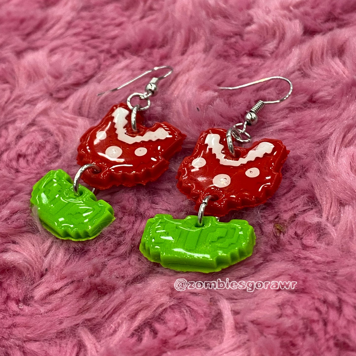 Hungry Plant Earrings